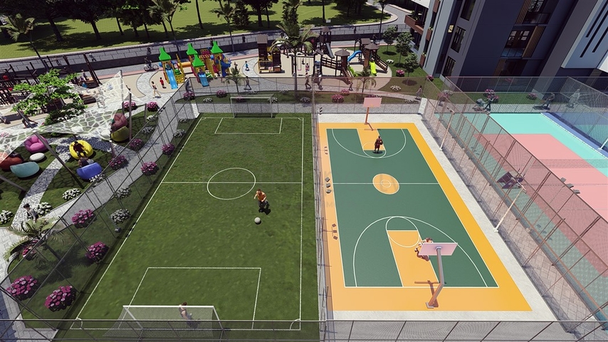 Масштабный проект отельной концепции в районе Томюк в 500м от моря