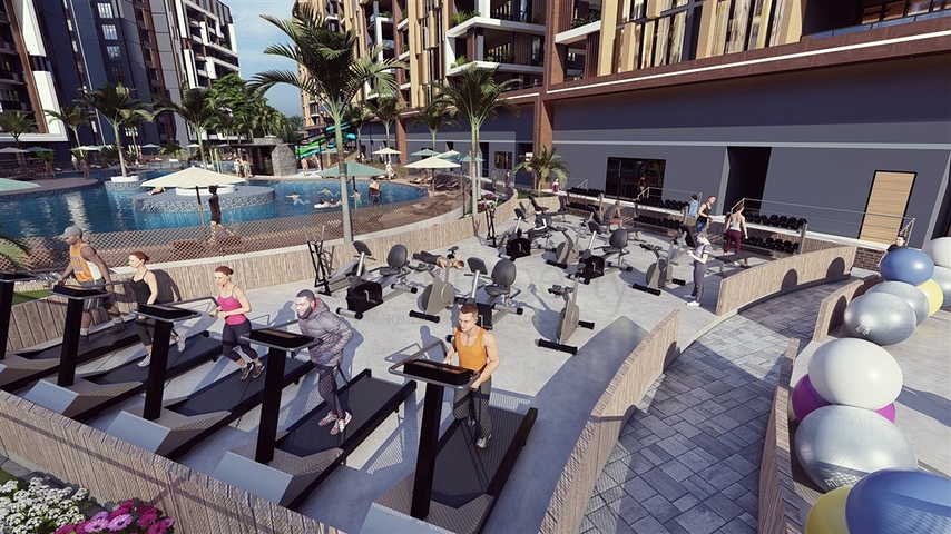 Масштабный проект отельной концепции в районе Томюк в 500м от моря