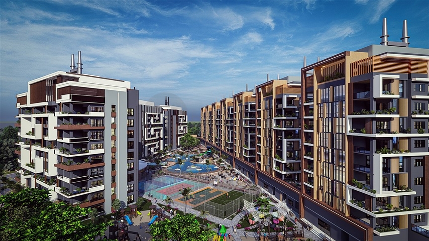 Масштабный проект отельной концепции в районе Томюк в 500м от моря