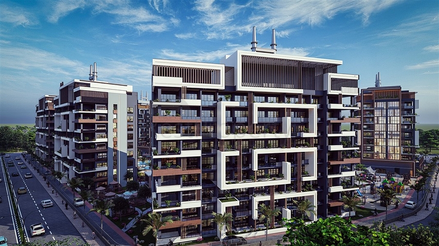 Масштабный проект отельной концепции в районе Томюк в 500м от моря