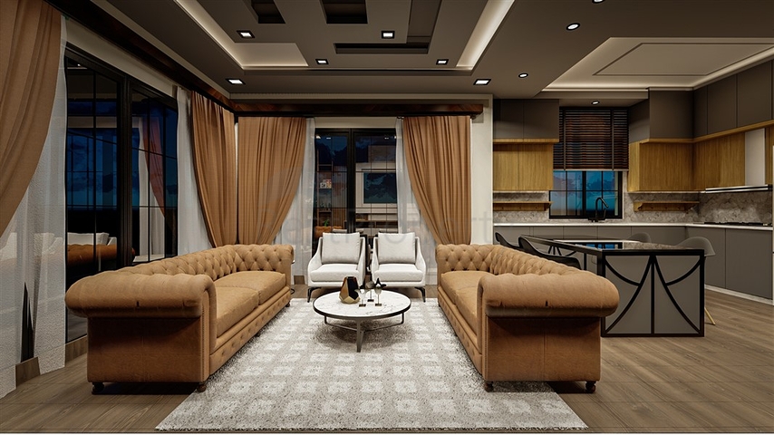 Масштабный проект отельной концепции в районе Томюк в 500м от моря