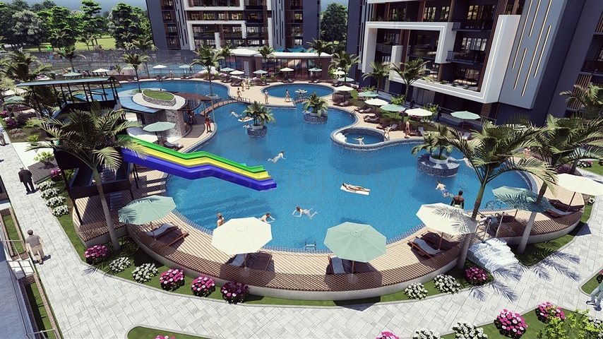 Масштабный проект отельной концепции в районе Томюк в 500м от моря