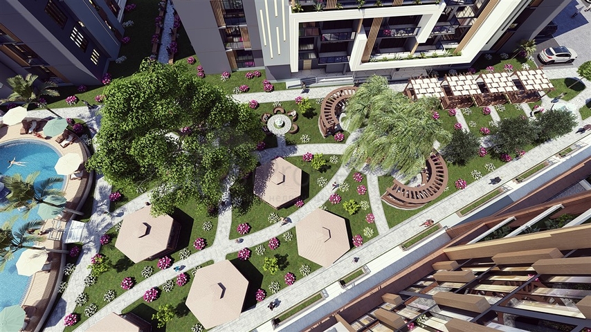 Масштабный проект отельной концепции в районе Томюк в 500м от моря