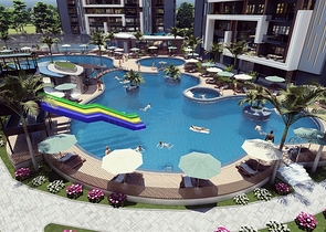 Масштабный проект отельной концепции в районе Томюк в 500м от моря