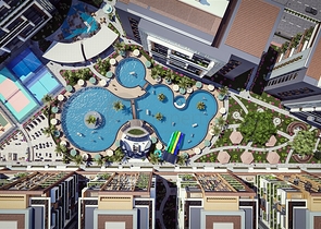 Масштабный проект отельной концепции в районе Томюк в 500м от моря