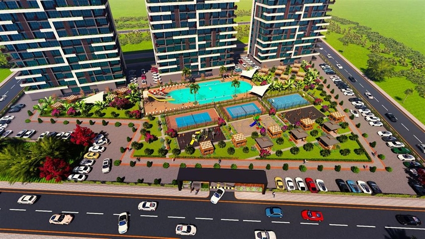 Продажа квартир на стадии строительства в районе Эрдемли