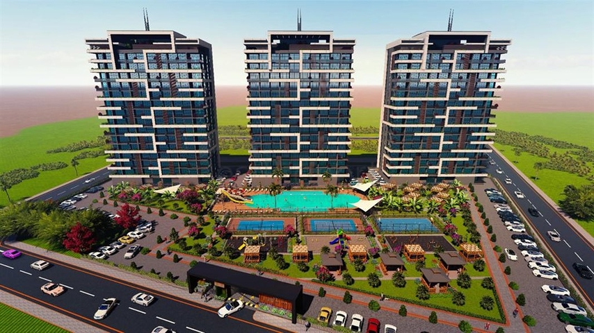 Продажа квартир на стадии строительства в районе Эрдемли