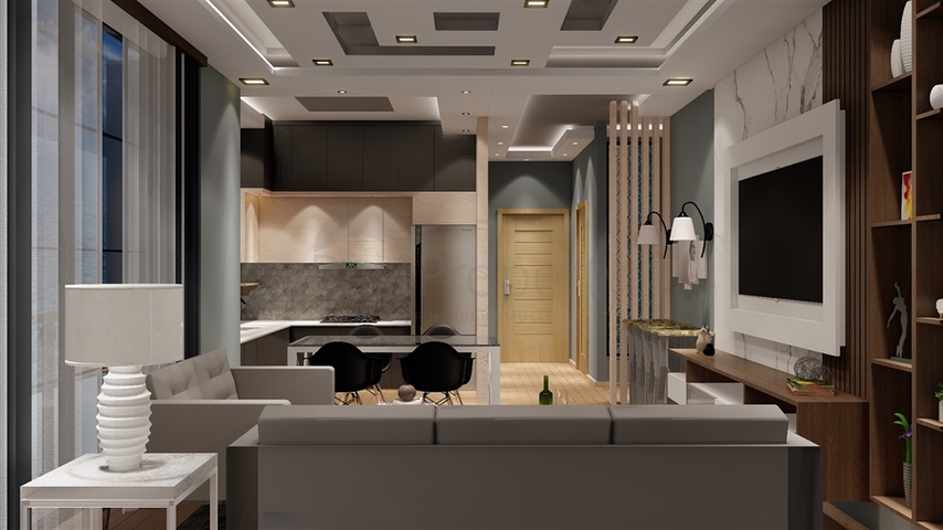 Продажа квартир на стадии строительства в районе Эрдемли