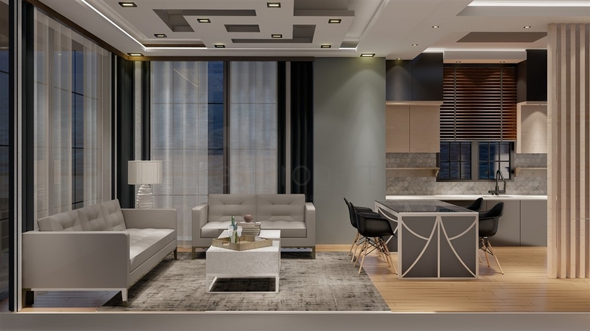 Продажа квартир на стадии строительства в районе Эрдемли