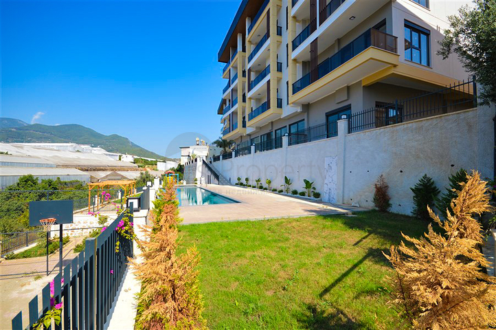 Уютная квартира 1+1 в районе Оба