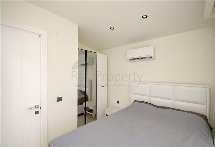 Пентхаус 2+1 с красивым видом в районе пляжа Клеопатры на аренду