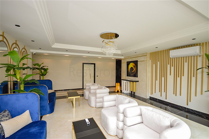 Пентхаус 2+1 с красивым видом в районе пляжа Клеопатры на аренду