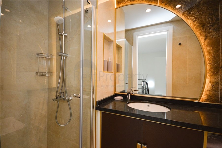 Пентхаус 2+1 с красивым видом в районе пляжа Клеопатры на аренду