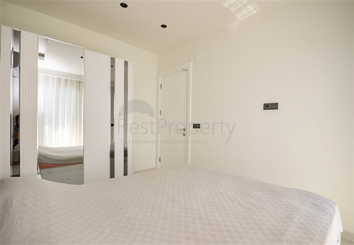 Пентхаус 2+1 с красивым видом в районе пляжа Клеопатры на аренду