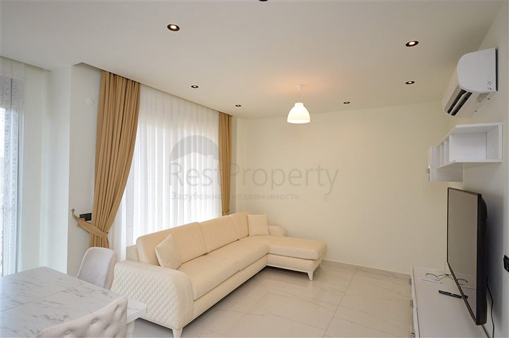 Пентхаус 2+1 с красивым видом в районе пляжа Клеопатры на аренду