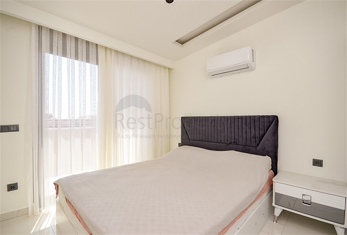 Пентхаус 2+1 с красивым видом в районе пляжа Клеопатры на аренду