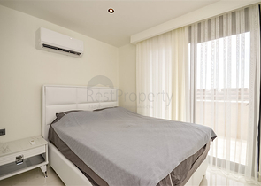 Пентхаус 2+1 с красивым видом в районе пляжа Клеопатры на аренду