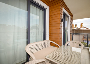 Пентхаус 2+1 с красивым видом в районе пляжа Клеопатры на аренду