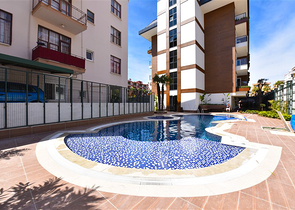 Пентхаус 2+1 с красивым видом в районе пляжа Клеопатры на аренду