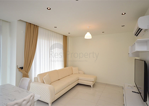 Пентхаус 2+1 с красивым видом в районе пляжа Клеопатры на аренду