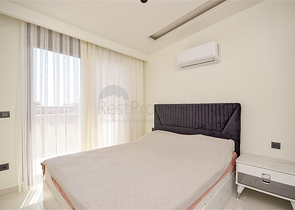 Пентхаус 2+1 с красивым видом в районе пляжа Клеопатры на аренду