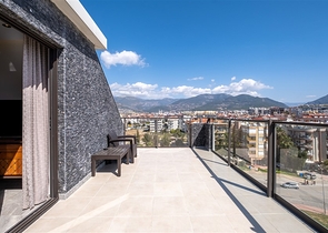 Пентхаус 4+1 всего в 100 метрах от Средиземного моря в районе Оба