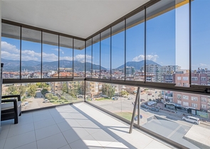 Пентхаус 4+1 всего в 100 метрах от Средиземного моря в районе Оба