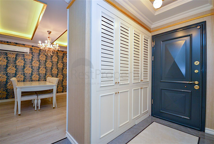 Роскошная квартира 2+1 с видом на море в элитном комплексе Аланьи