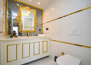 Роскошная квартира 2+1 с видом на море в элитном комплексе Аланьи