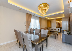 Пентхаус 3+1 в центре Алании с потрясающими видовыми характеристиками