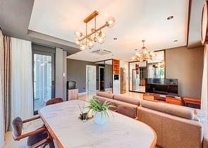 Просторная квартира 3+1 в новом комплексе с полной инфраструктурой 