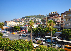 Квартира 2+1 в 100 метрах от главного пляжа города на Клеопатре