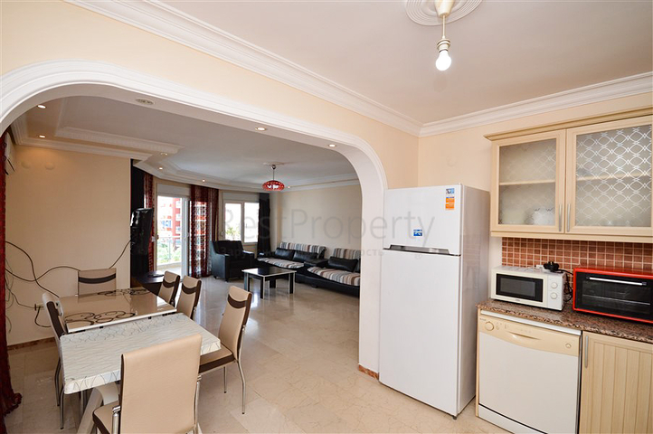 Апартаменты 4+1 в 50 метрах от Средиземного моря