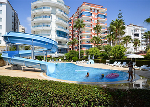 Апартаменты 4+1 в 50 метрах от Средиземного моря