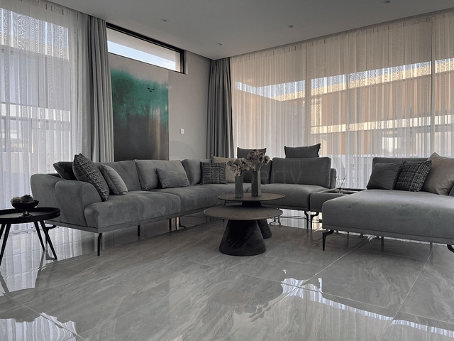 Вилла с индивидуальным дизайн проектом в районе Искеле