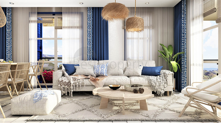 Резиденции с видом на море, с удивительной природой вдали от городского шума.