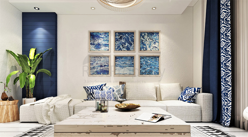 Резиденции с видом на море, с удивительной природой вдали от городского шума.