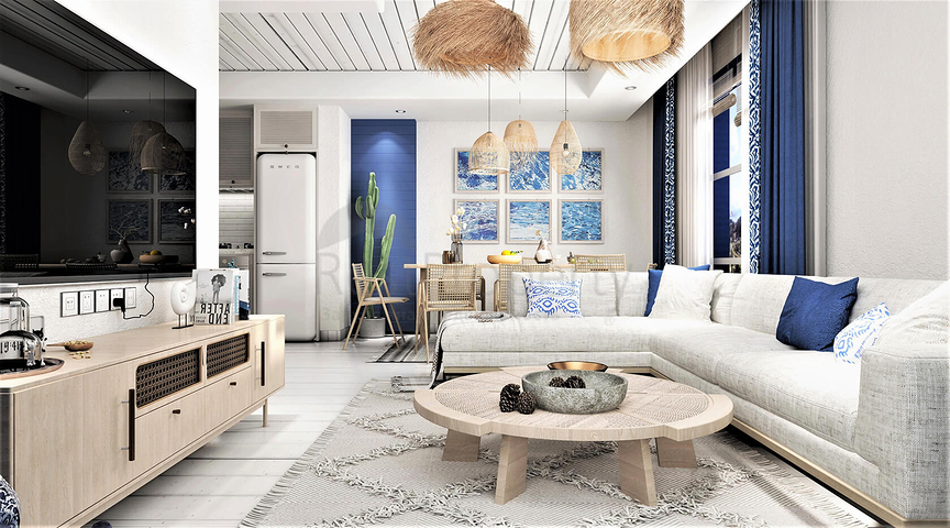 Резиденции с видом на море, с удивительной природой вдали от городского шума.