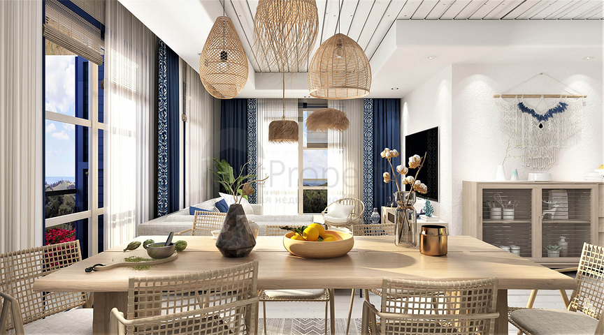 Резиденции с видом на море, с удивительной природой вдали от городского шума.