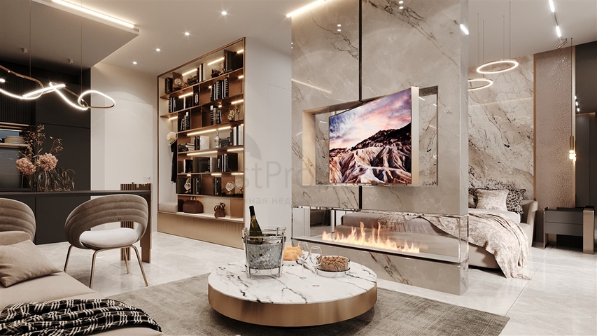 Проект премиум класса на первой береговой линии в районе Санур