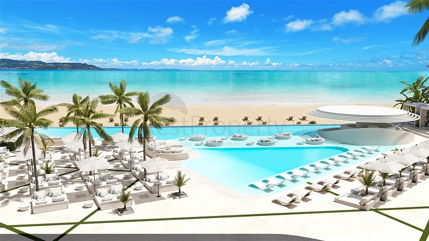 Проект премиум класса на первой береговой линии в районе Санур