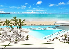 Проект премиум класса на первой береговой линии в районе Санур