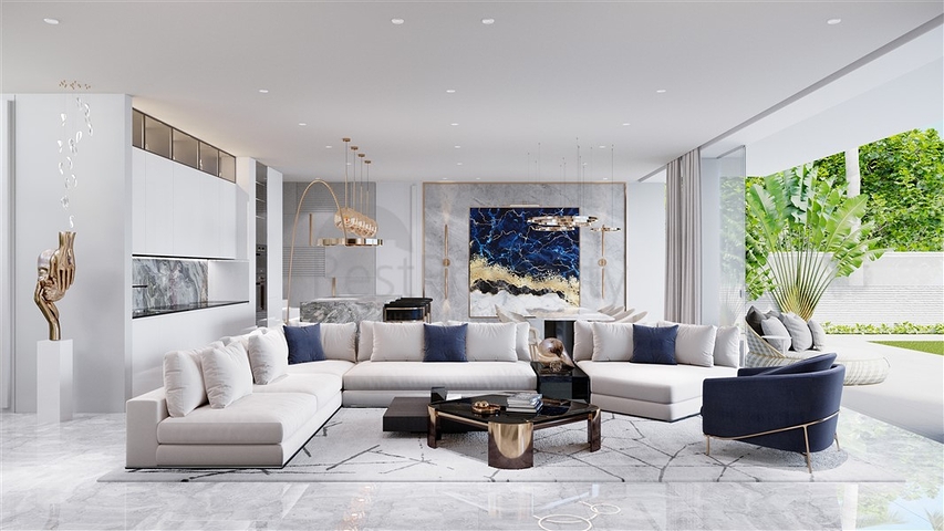 Проект комплекса двухэтажных вилл премиум класса с авторским дизайном