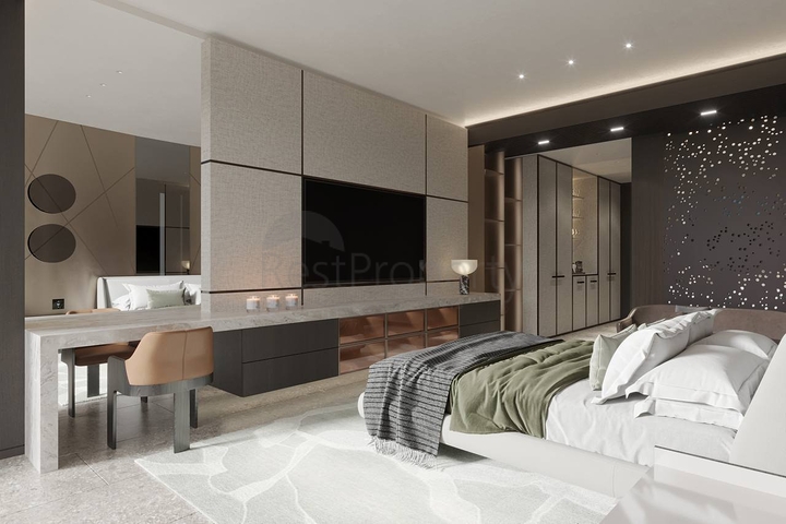 Роскошный комплекс апартаментов на первой линии океана острова Бали