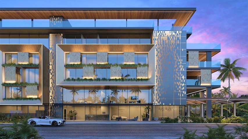 Роскошный комплекс апартаментов на первой линии океана острова Бали