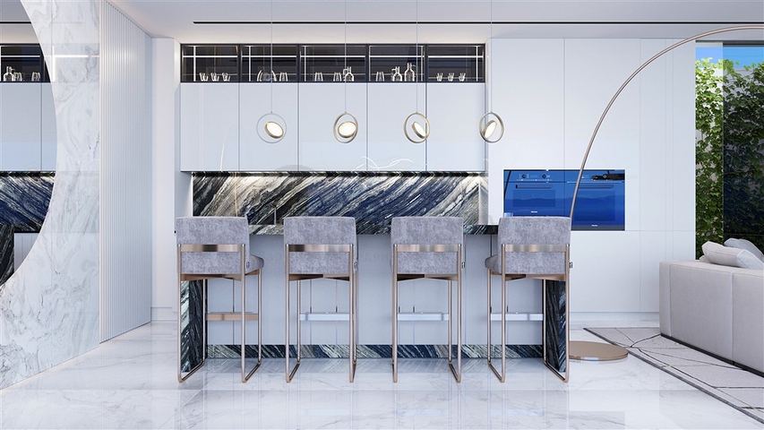 Комплекс люксовых вилл в калифорнийском стиле на Южном склоне о. Бали