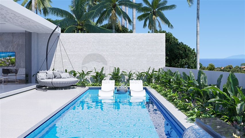 Комплекс люксовых вилл в калифорнийском стиле на Южном склоне о. Бали