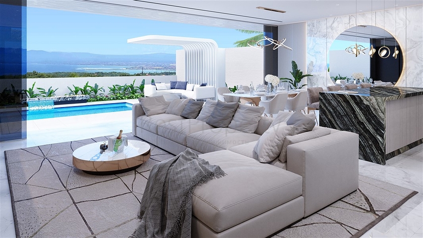 Комплекс люксовых вилл в калифорнийском стиле на Южном склоне о. Бали