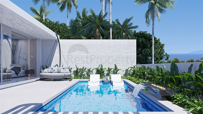 Комплекс люксовых вилл в калифорнийском стиле на Южном склоне о. Бали