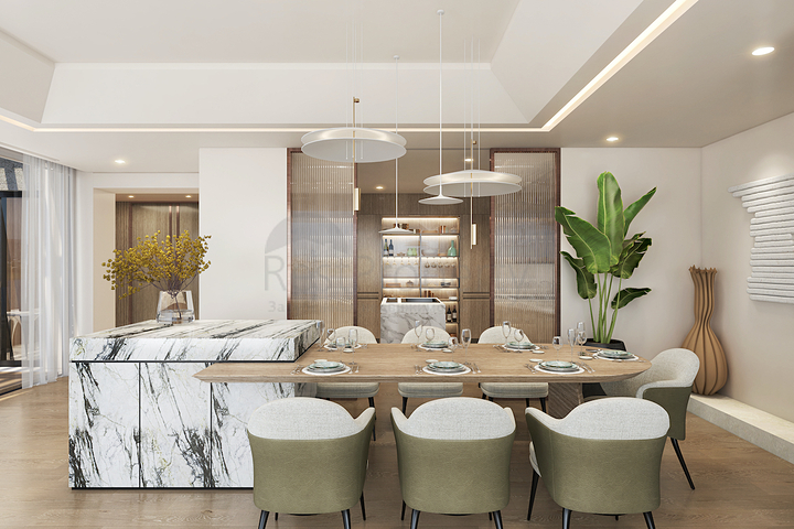 Масштабный проект, сочетание современного дизайна и уникальности на первой береговой линии.